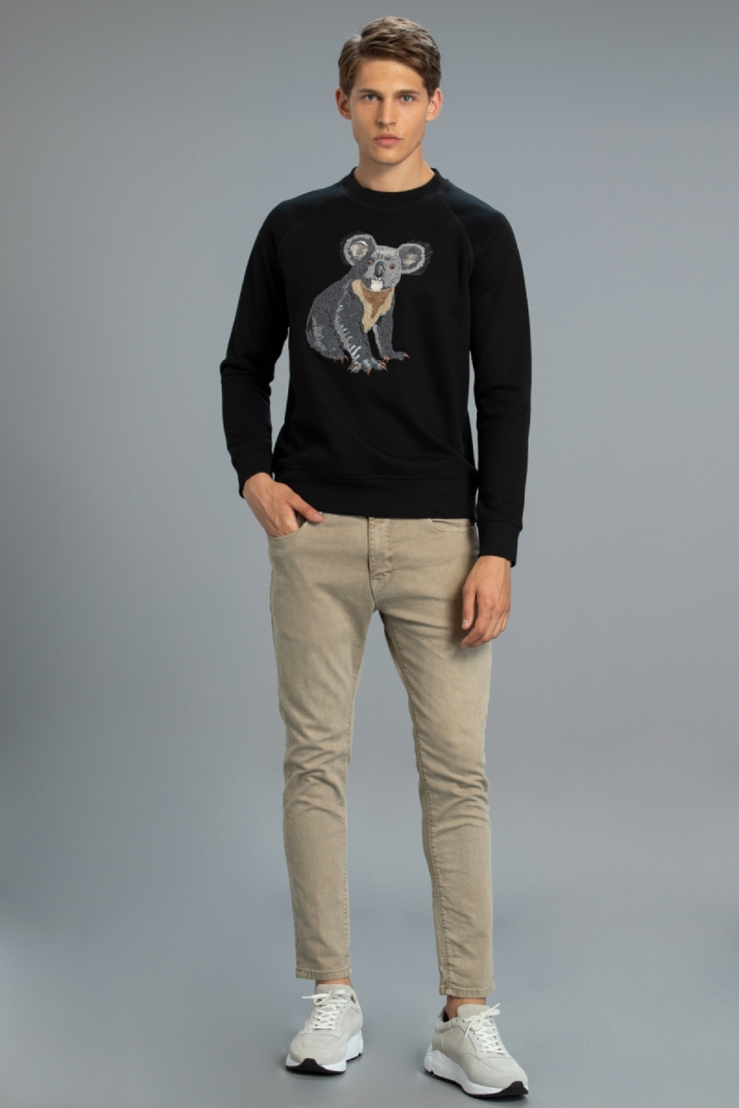 Джинси Eric Smart 5 Pocket Slim Fit Бежеві
