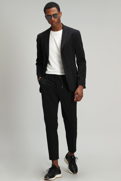 Piton Sport Мужской пиджак Slim Fit Black