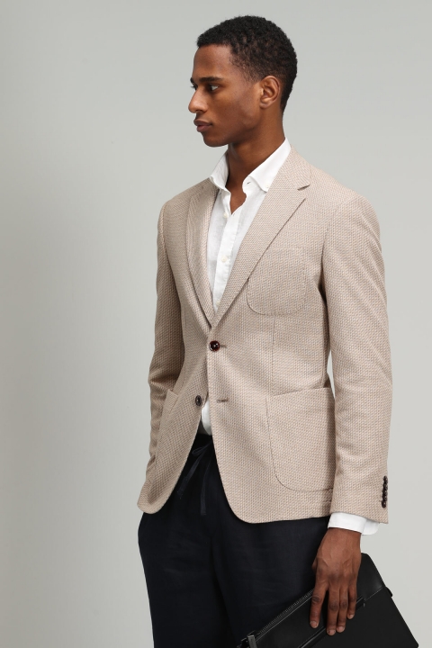 Чоловічий піджак Martin Spor Slim Fit бежевий