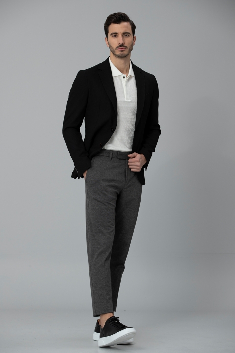 Мужской пиджак Reni Sport Slim Fit Black
